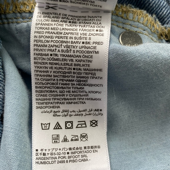 GAP High Rise Wide Leg Jeans - Size 8/29 LONG - Picture 5 of 8